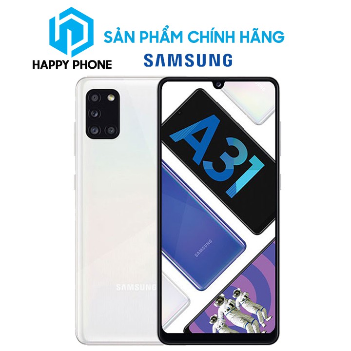 Điện Thoại Samsung Galaxy A31 (6GB/128GB) -  Hàng Chính Hãng, Mới 100%, Nguyên seal, Bảo Hành 12 Tháng