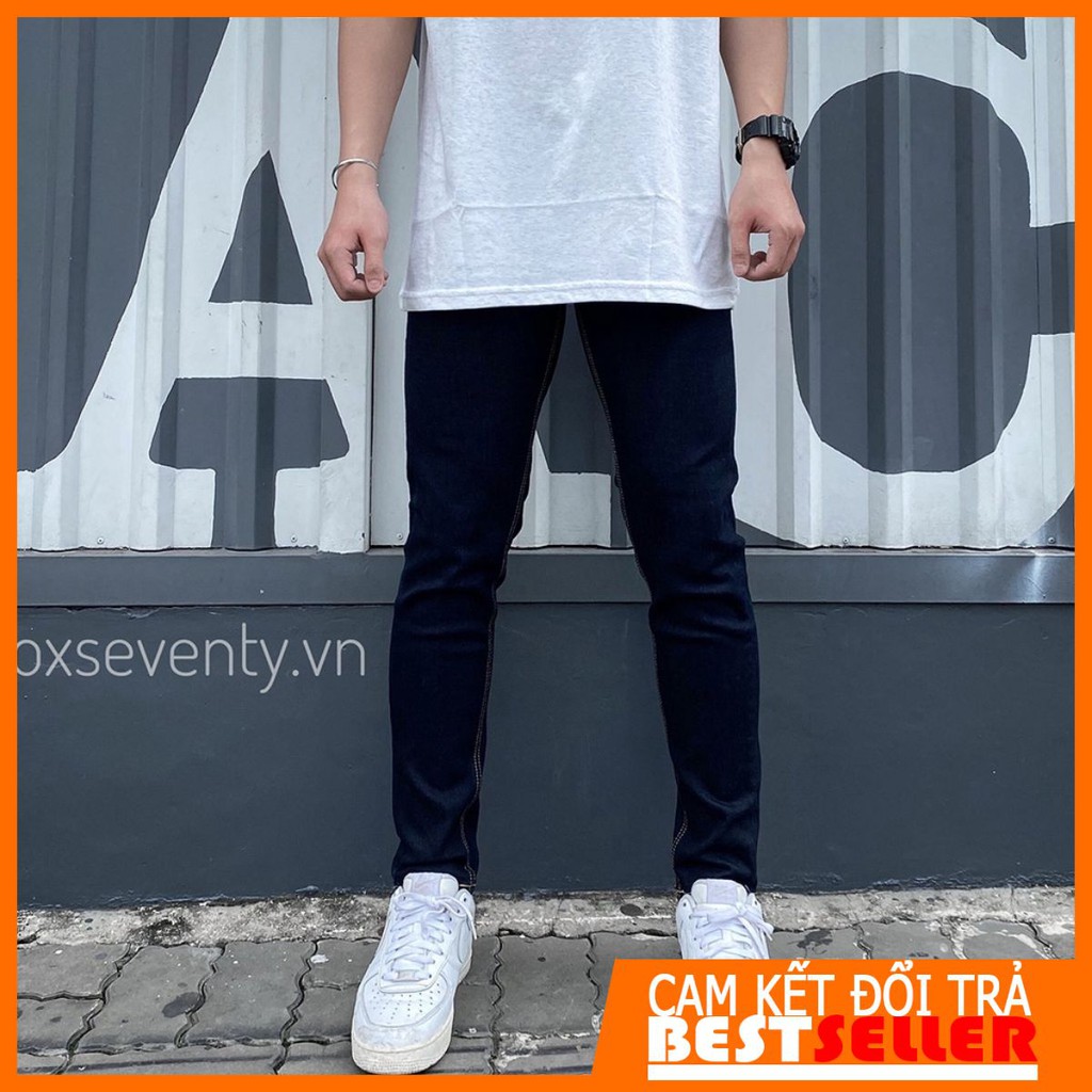 Quần Jean Nam Màu Xanh Đen Cao Cấp (Mã 778)