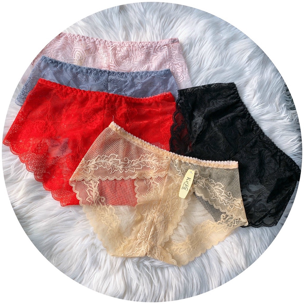 Quần lót nữ - quần lót ren sexy cạp thấp mềm thoáng mát - MIN SHOP | BigBuy360 - bigbuy360.vn