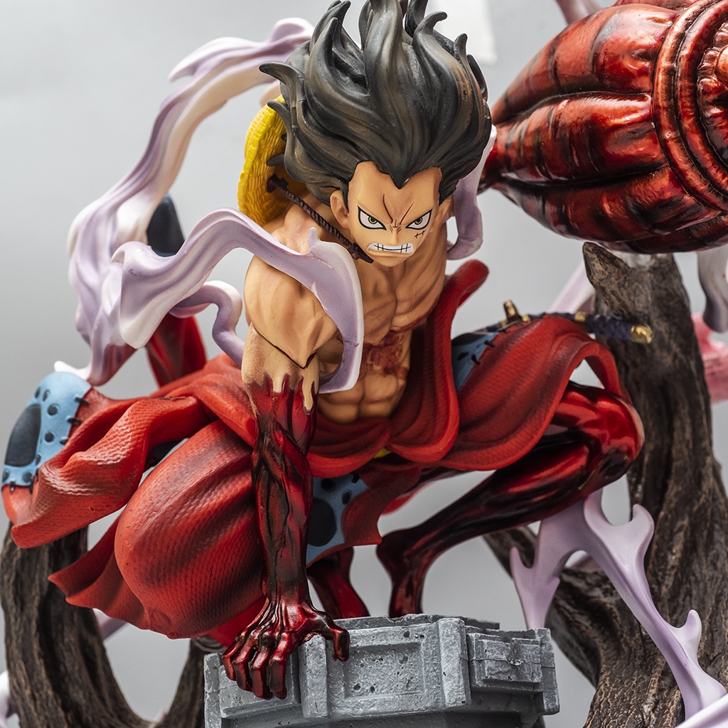 Mô hình One Piece Luffy Gear 4 Snake Man cao 40cm nặng 3,6kg mô hình One Piece Figure Luffy băng Mũ Rơm Haki Shop