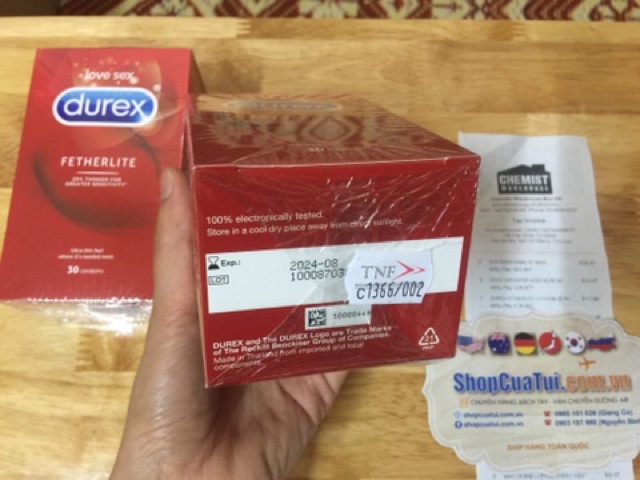 💁🏻‍♀️ BAO CAO SU #DUREX Fetherlite Ultra Thin Feel Condoms Extra Sensitive 30 Pack