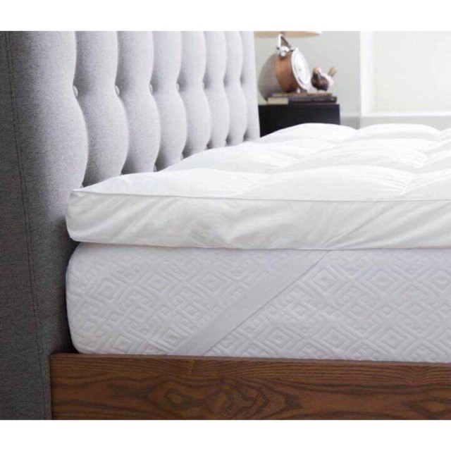 Tấm Làm Mềm Đệm Topper Cao Cấp Loại 1 Dùng Cho Khách Sạn 5 Sao Topper Cao Cấp Dày 10cm