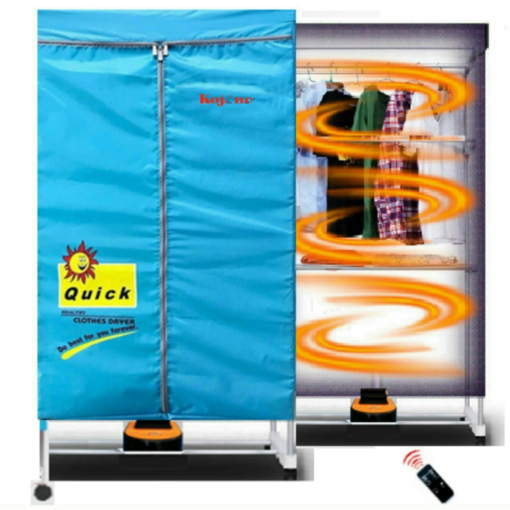 TỦ SẤY QUẦN ÁO VUÔNG KOJINE 2 CHẾ ĐỘ SẤY - KJ 858