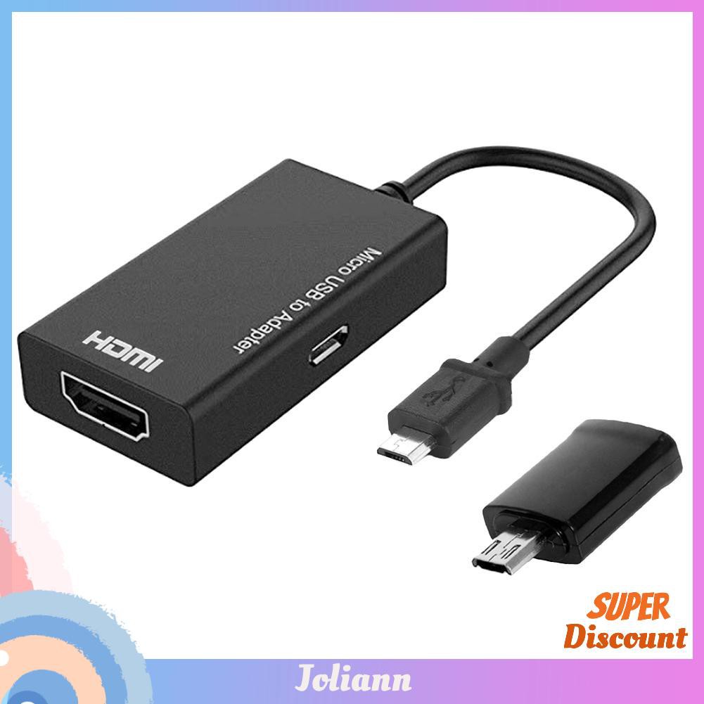 Dây Cáp Chuyển Đổi Micro Usb Sang Hdmi 1080p 5pin Sang 11pin