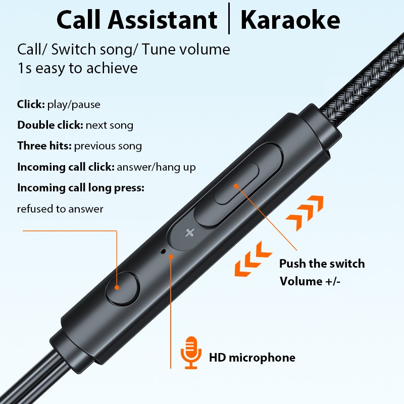 Tai nghe NEWMSNR lõi tứ 9D Sorround bass có mic cao cấp