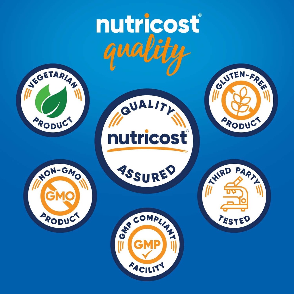 Nutricost Beta Glucan 1,3 1,6 500mg Viên Uống Tăng Cường Hệ Miễn Dịch Bảo Vệ Cơ Thể