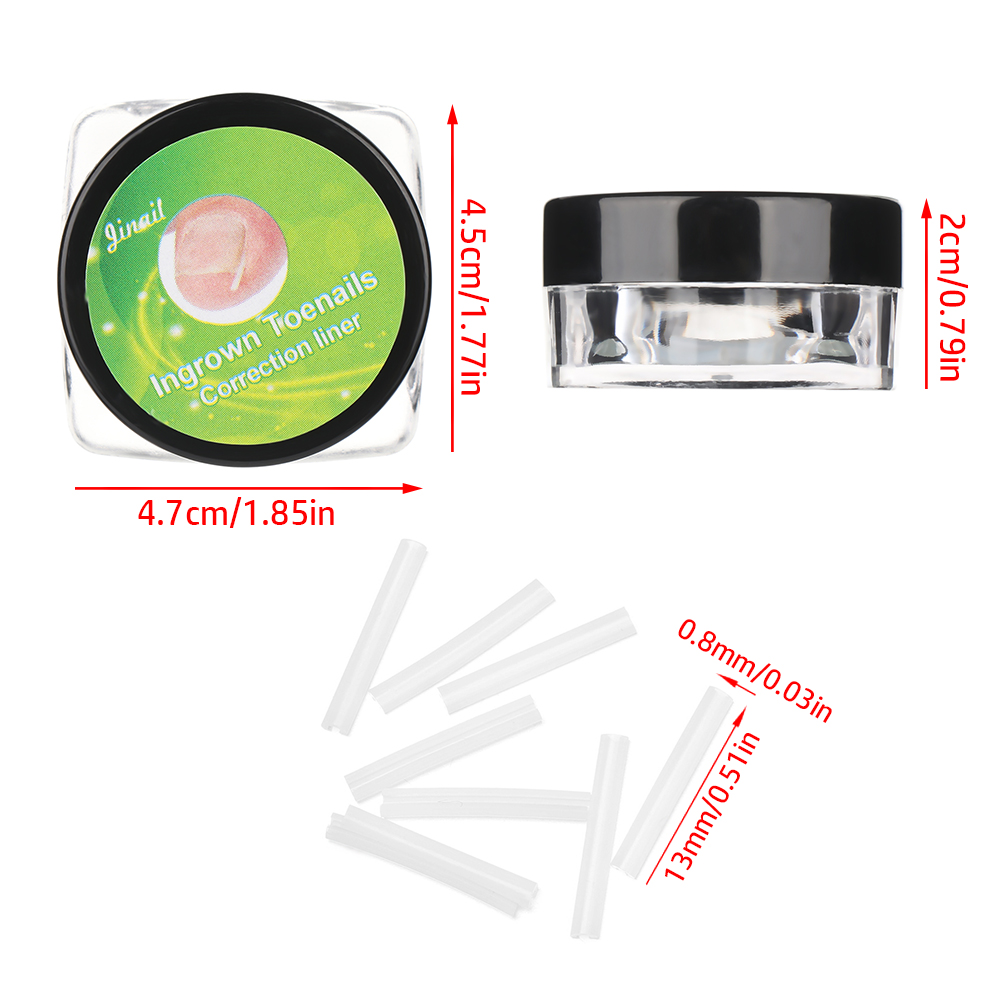 [Hàng mới về] Hộp dụng cụ kẹp thẳng điều chỉnh móng chân mọc ngược chống dị ứng tiện lợi