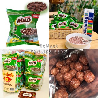 BÁNH NGŨ CỐC NESTLE MILO ĂN SÁNG - LỐC 12 gói