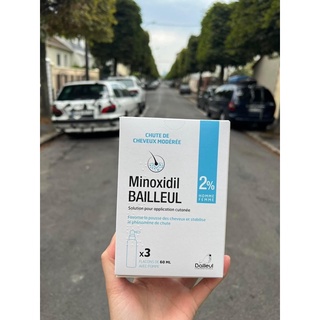 Xịt mọc tóc Minoxidil Bailleul 2%, 5% Pháp