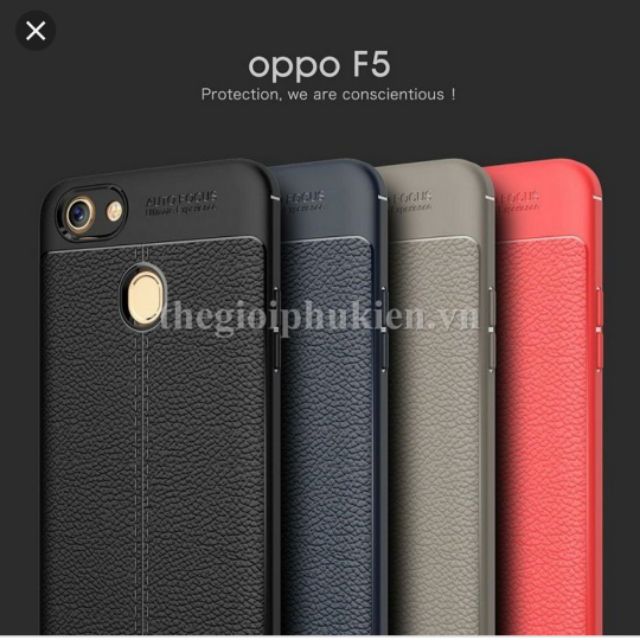 Ốp lưng oppo F5 dẻo auto focus tặng thêm kính cường lực cao cấp