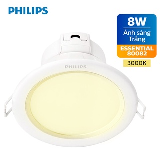Đèn LED downlight âm trần Philips Essential dòng 8008X