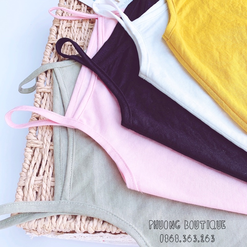 Áo 2 dây bé gái Phuong Boutique áo cho bé từ 6-20kg