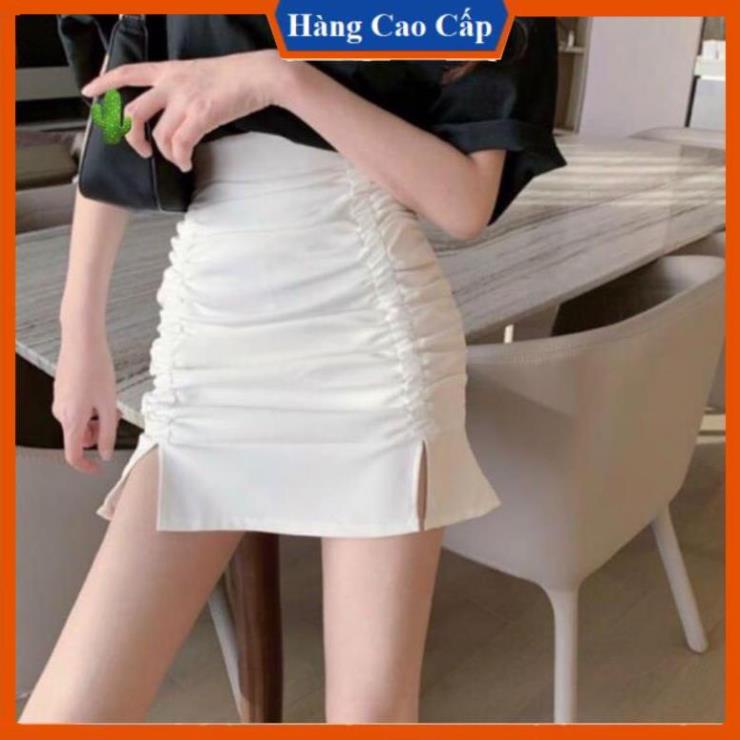 HOT - Chân váy nhún xẻ 2 bên đùi mẫu mới 2022 | BigBuy360 - bigbuy360.vn