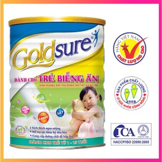 Sữa bột cho trẻ biếng ăn Goldsure lon 900g