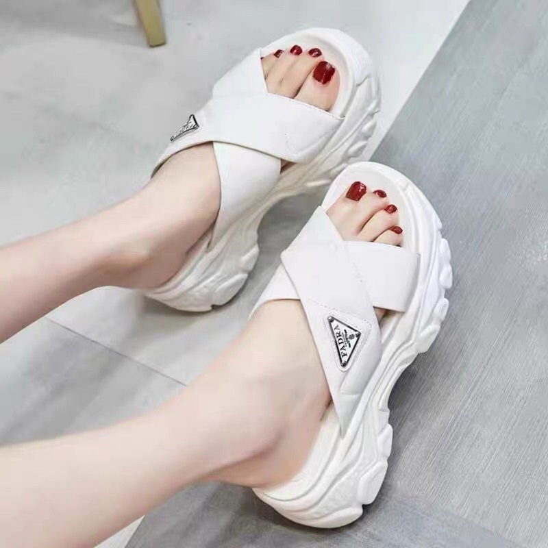 dép đế băng quai chéo siêu xin đế nhẹ êm chân hot!!!