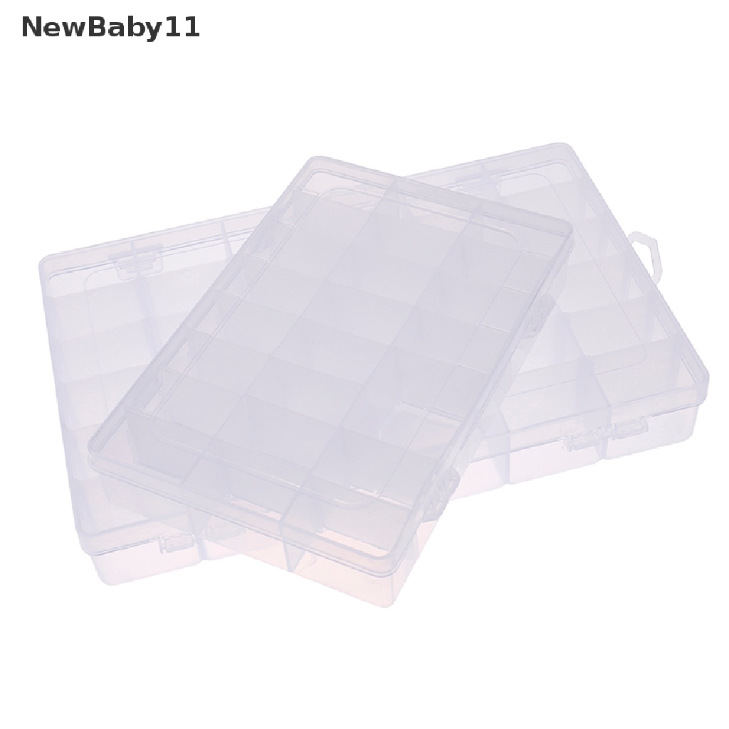 Hộp nhựa đựng đồ trang sức nhiều ngăn có thể điều chỉnh