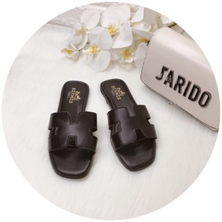 Dép lê Hm da mịn