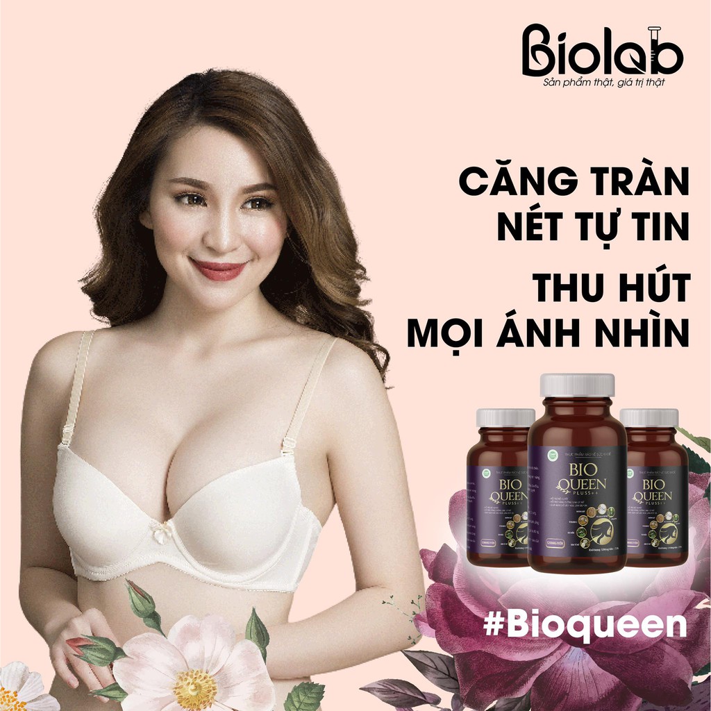 [CHÍNH HÃNG] Tăng cường nội tiết tố nữ, hỗ trợ khô hạn, lão hóa,tăng kích thước vòng 1, BIOQUEEN PLUSS-WOOGROUP