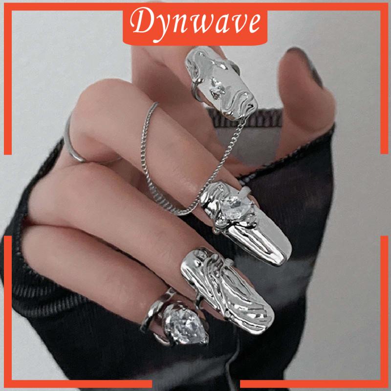Set 4 Nhẫn Đính Trang Trí Móng Tay Nghệ Thuật Cho Tiệc Halloween