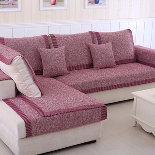Bọc sofa vải lanh đơn giản 706 size 70*70cm