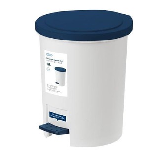 Thùng rác đạp chân Hiro 12L_hình tròn (Inochi)