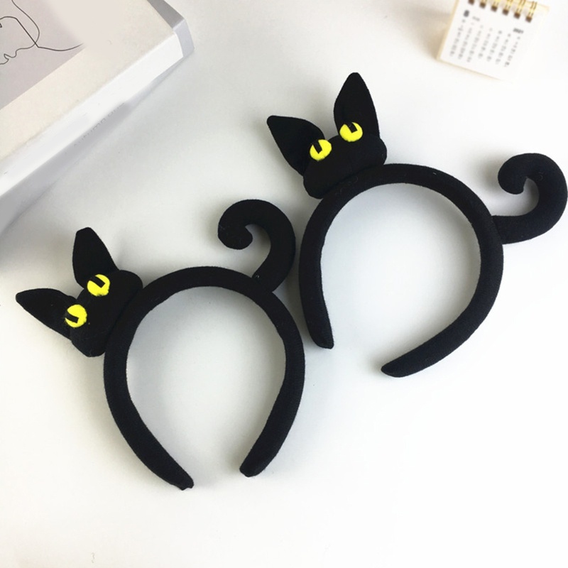 Băng Đô Vải Lông Hình Mèo Xinh Xắn Dành Cho Nữ