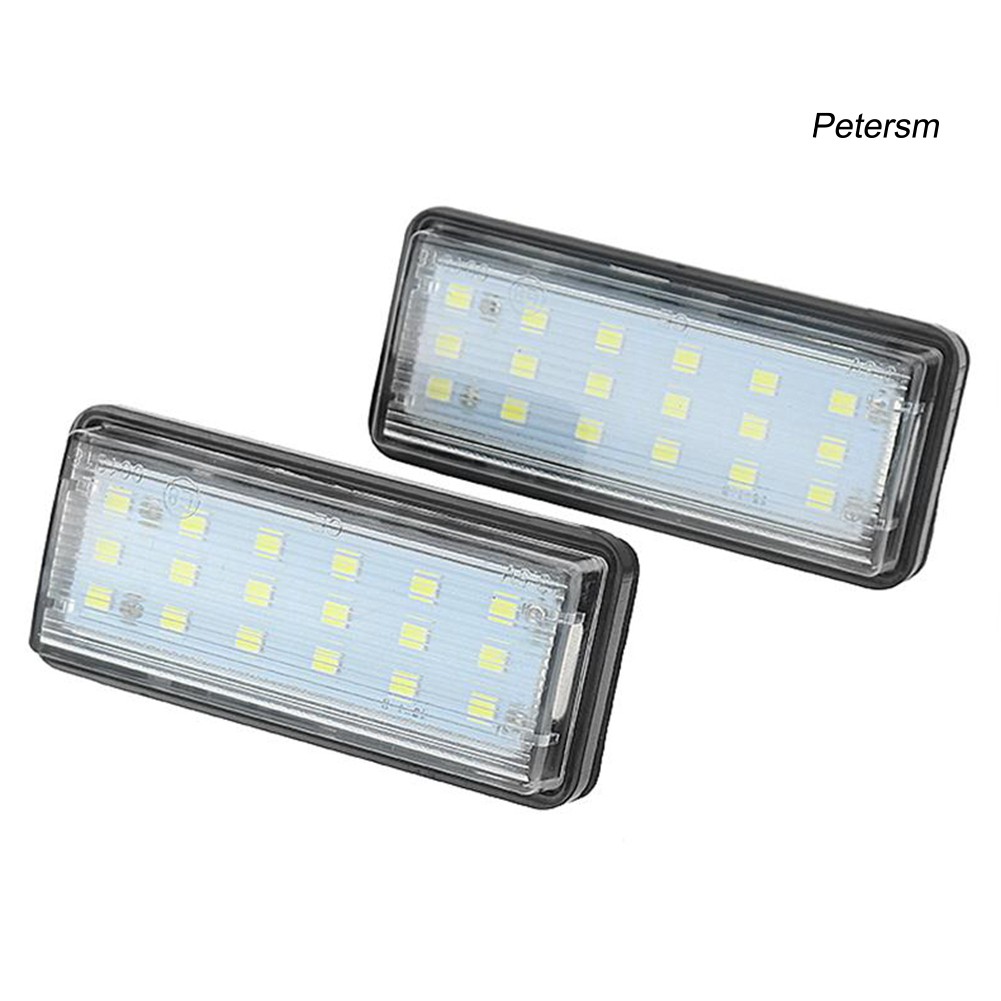TOYOTA Set 2 Đèn Led Gắn Biển Số Xe Ô Tô Toyota Lx470 Lx570 Gx470