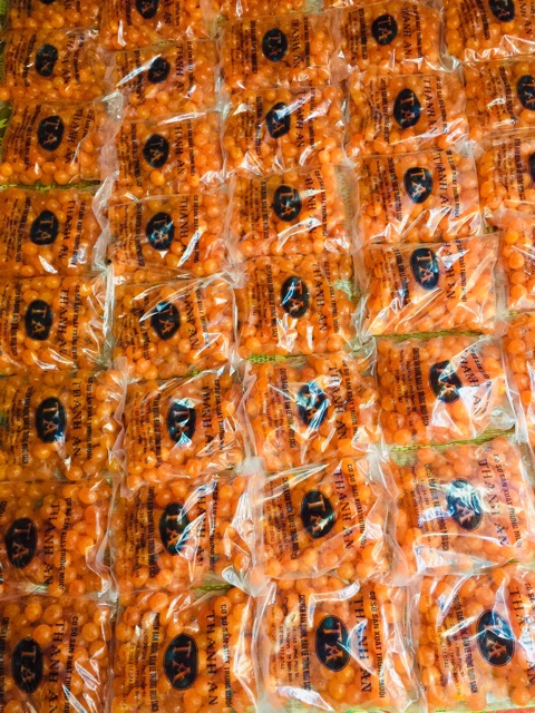 Trứng muối đóng túi 100 quả /1 túi Thanh An sz 14gr