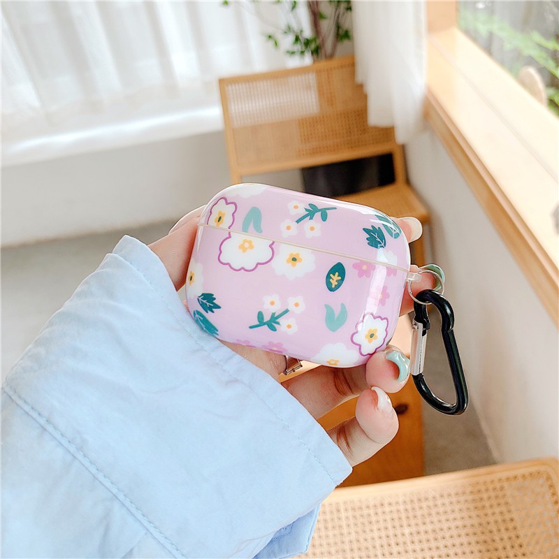 Case Airpods Họa Tiết Hoa cho AirPods 1/2/Pro - airpod case