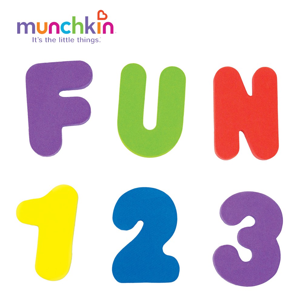 Bộ Chữ Số Xốp Munchkin MK11020 [Chính hãng]