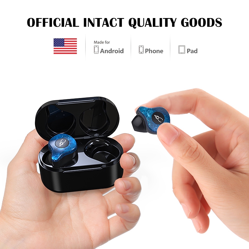 Mini TWS SABBAT X12 pro real wireless in-ear Bluetooth 5.0 earphones stereo sports headphones [EXO1]