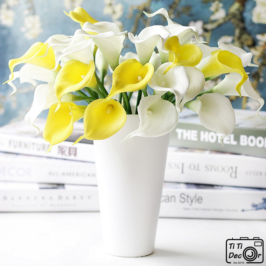 Hoa lys trang trí chụp ảnh, decor nhà cửa, cửa hàng, đạo cụ chụp ảnh - TitiDecor