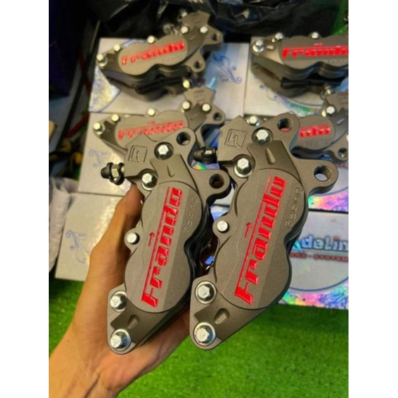 HEO DẦU SAU MOD FRANDO Kèm PÁT CNC gắn Sau Exciter Ex135 Ex150 Ex155 Winner Raider Satria Sonic đi đĩa size 220mm