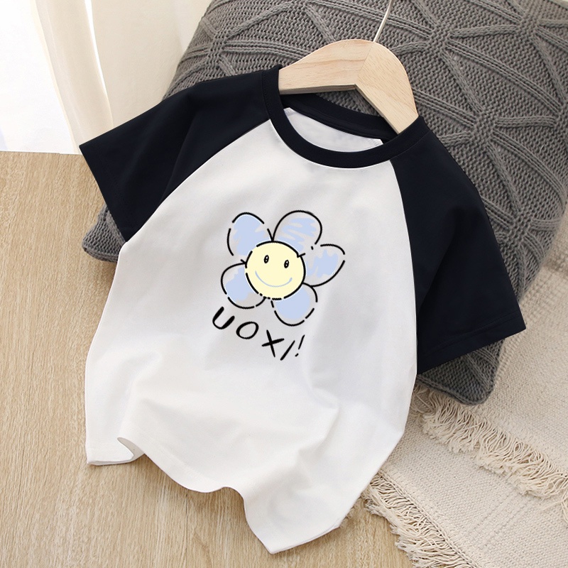 áo bé gái Áo Thun In Họa Tiết Hoạt Hình Thời Trang Cho Bé Gái 10-12 Tuổi