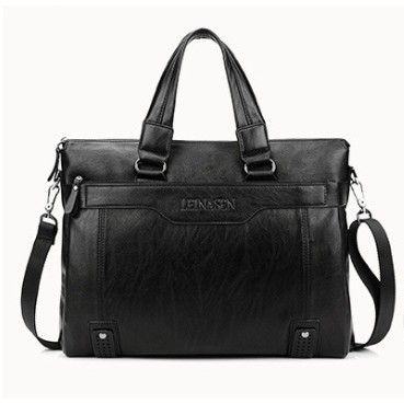 Túi xách cặp da đựng laptop da bò công sở LEINASEN đựng vừa laptop 14 inch | BigBuy360 - bigbuy360.vn
