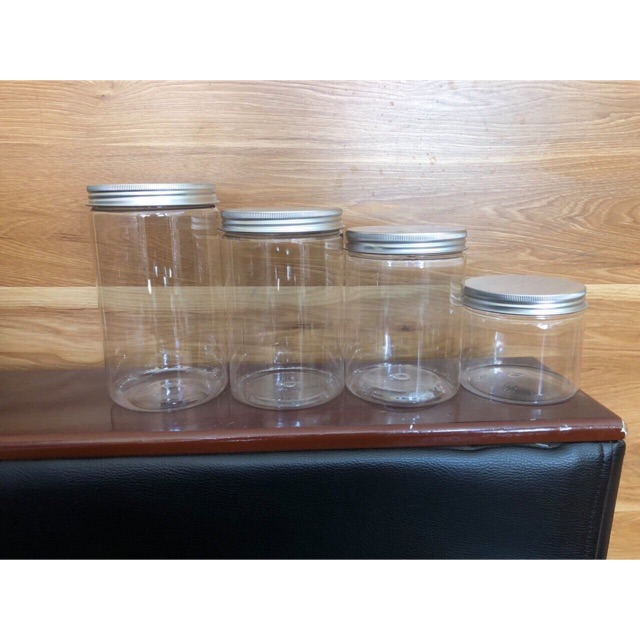 Lọ nhựa nắp nhôm (dung tích 50ml/100ml/200ml/500ml/750ml/1000ml)