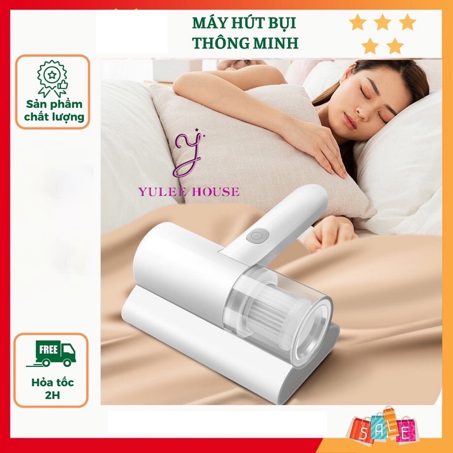 MÁY HÚT BỤI GIƯỜNG NỆM DIỆT KHUẨN CÓ TIA UV GIÁ RẺ - MÁY HÚT BỤI GIA ĐÌNH, HÚT LÔNG THÚ CƯNG MINI - YULEEHOUSE