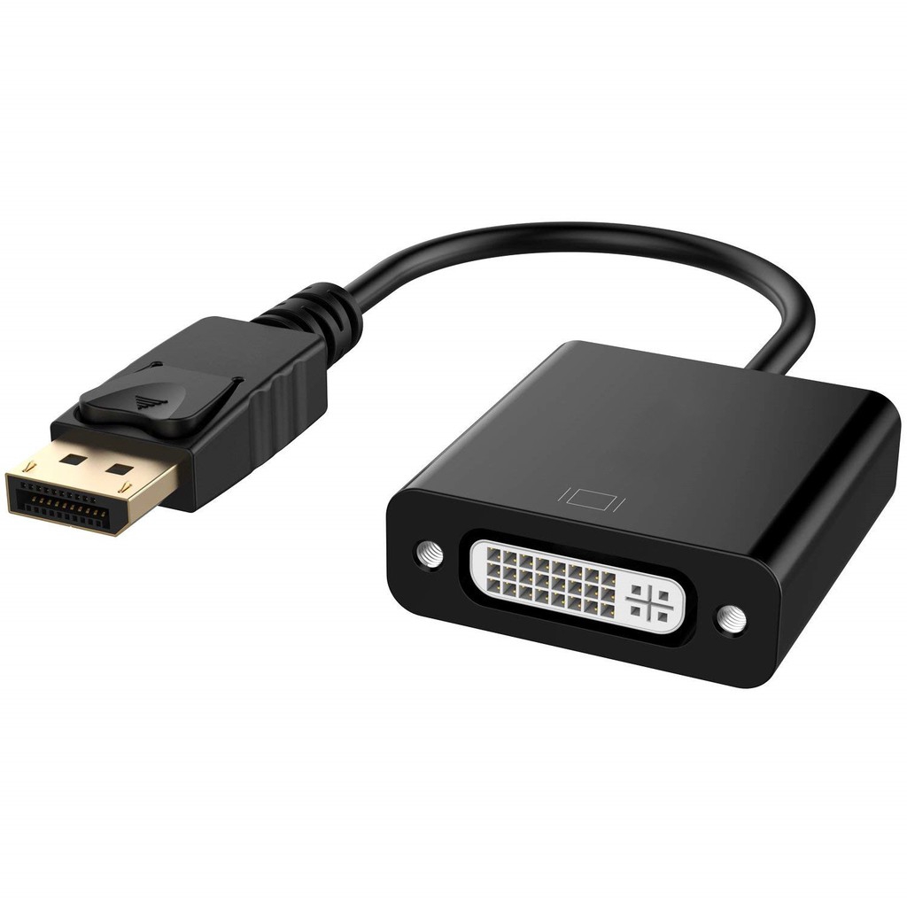Cáp chuyển Displayport DP đực sang DVI 24 + 1 Pins HD 1080P