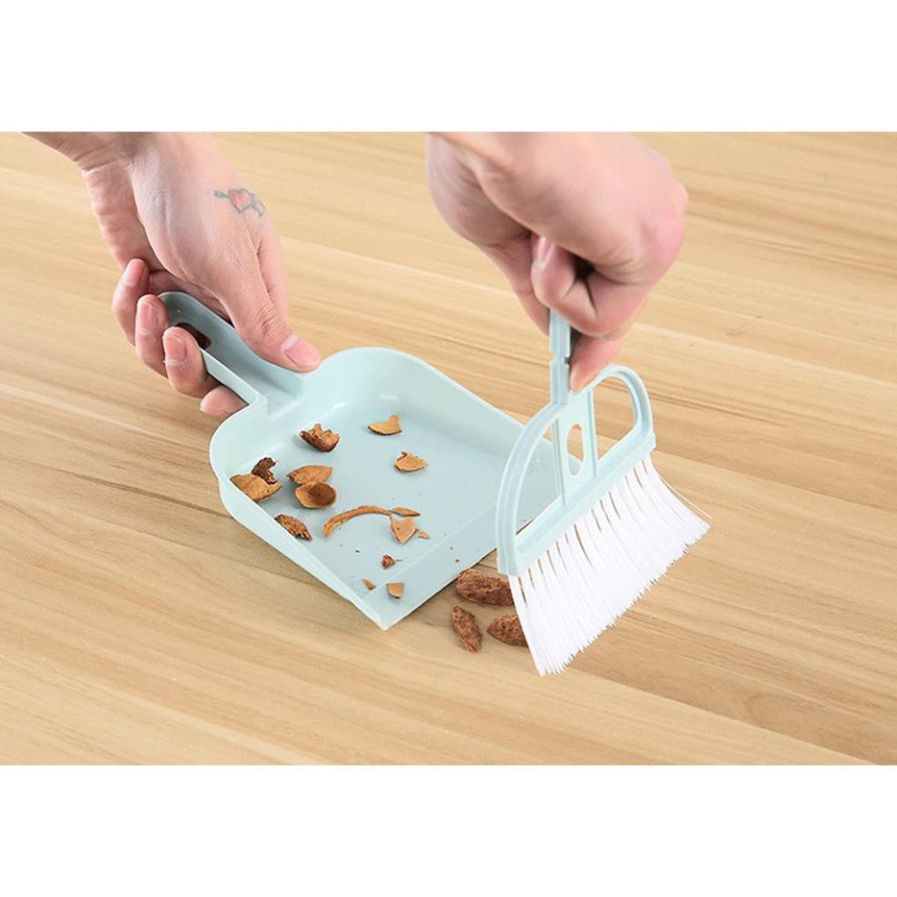 Bộ chổi quét bụi và hốt rác mini đa năng dùng cho mọi lúc mọi nơi