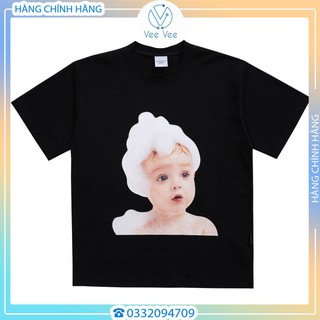 ÁO THUN NGẮN TAY CỔ TRÒN ADLV BABY FACE BUBBLE ( BONG BÓNG )[Chính hãng - Free ship full box]