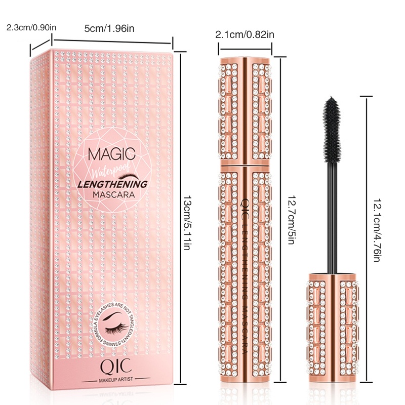 Mascara 4D Lấp Lánh Chống Nhòe Lâu Trôi Giúp Mi Cong Vút Và Dài Hơn YOUYO