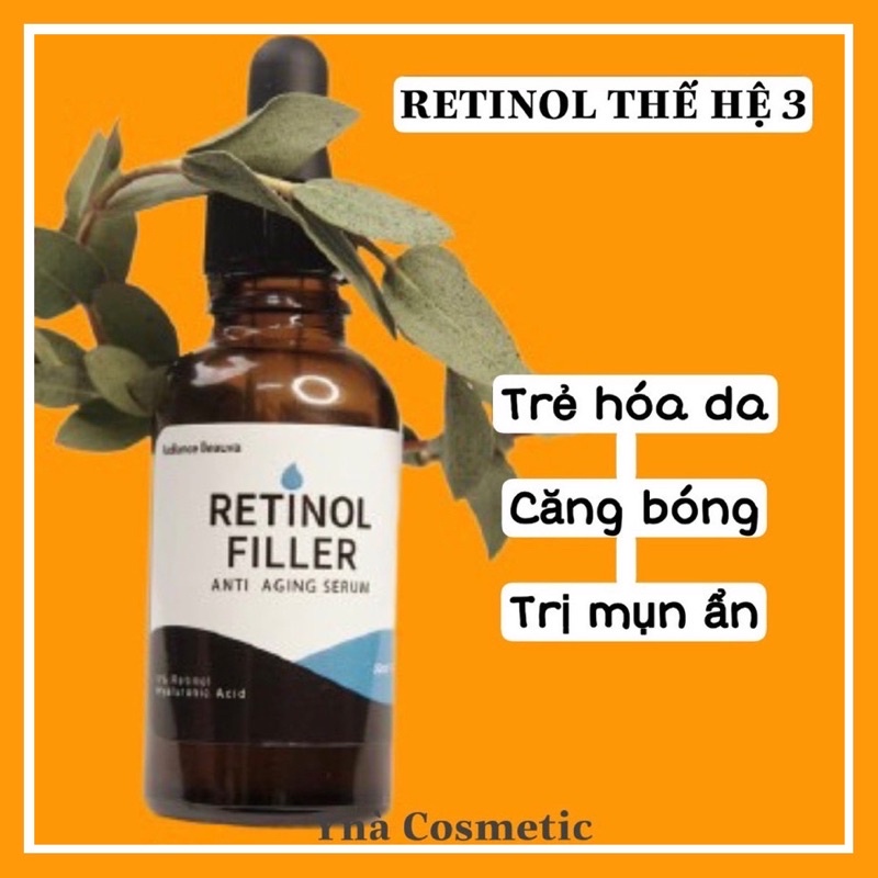 Retinol Filler - Radiance Beauva - Retinol Thu Nhỏ Lỗ Chân Lông- Căng Bóng Trẻ Hóa Da- Giảm Mụn