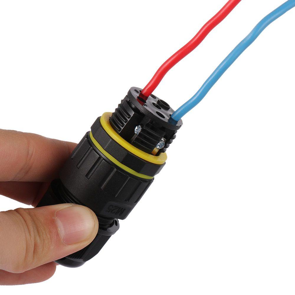 Đầu Nối Dây Cáp 2 / 3 / 4 / 5 Pin Chống Thấm Nước Siêu Bền Tiện Dụng