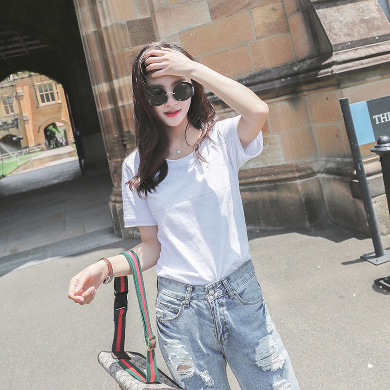 Áo Thun Cotton Tay Ngắn Thời Trang Tiện Dụng Cho Mẹ Bỉm Sữa | BigBuy360 - bigbuy360.vn