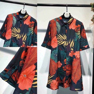 Váy zara sặc sỡ