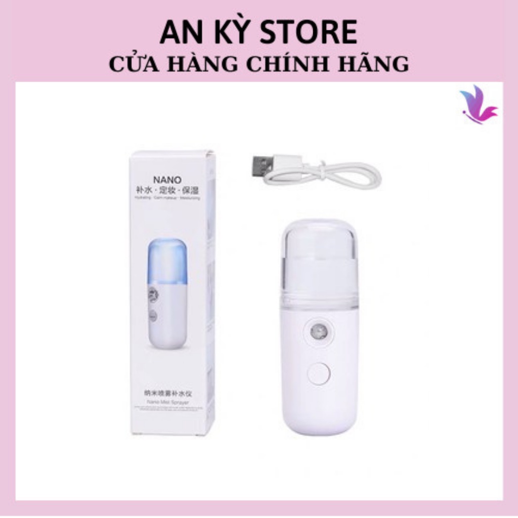 Máy Xông Mặt - Xịt Khoáng Nano Cầm Tay Mini