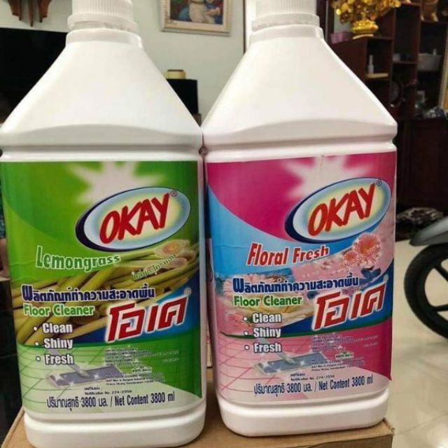 NƯỚC LAU SÀN NHÀ OKAY THÁI LAN 3800ML