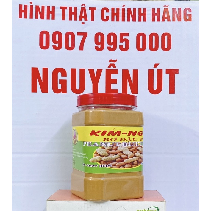bơ đậu phộng kim nguyên hủ lớn 1kg