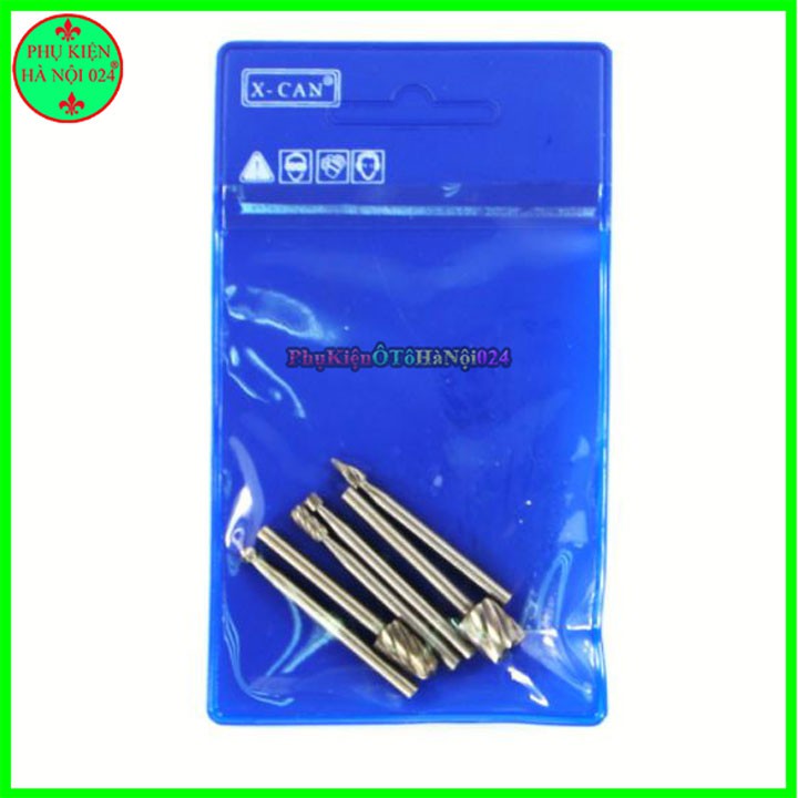 Bộ 6 Mũi Doa Phay HSS JS30 Đa Năng