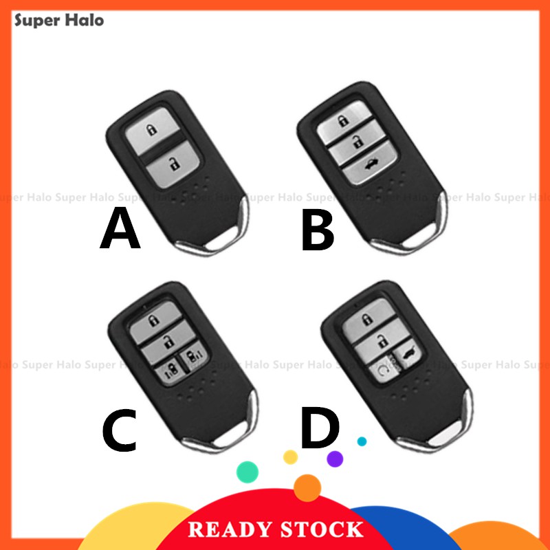 Vỏ bọc bảo vệ chìa khóa xe hơi 100% da thật cho Honda City HRV BRV JAZZ CRV ACCORD CIVIC